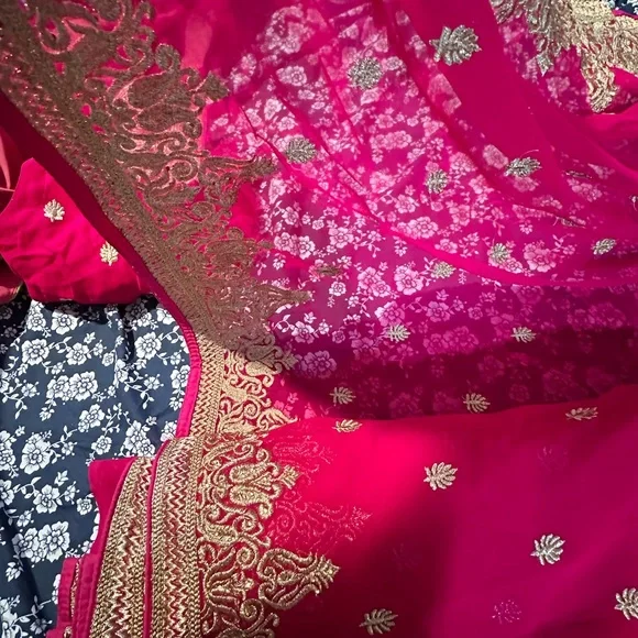 Custom Made in India Sari - Picture 9 of 13